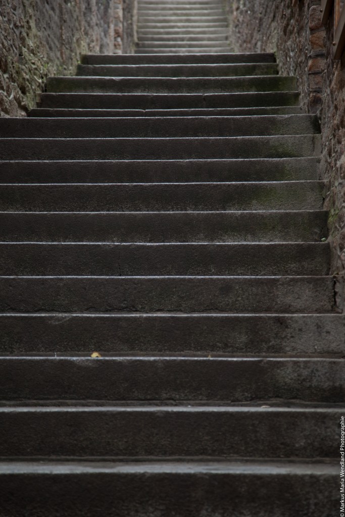 Treppe in Saint Mont Michel